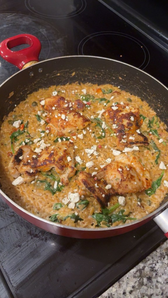 Lemon Chicken Orzo